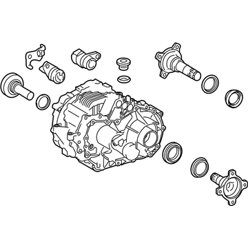 Lexus G1050-48020 Motor Assembly, Rear Tract