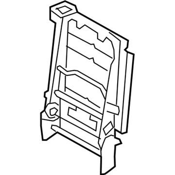 Toyota 71017-0C081 Seat Back Frame