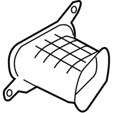 Nissan 16554-9JJ0A Air Duct