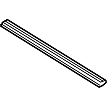 BMW 51-42-7-023-807 Chest Strip, Interior Left Rear
