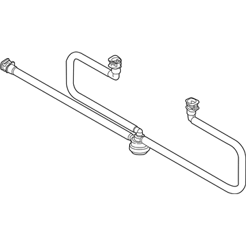 BMW 61-67-7-179-469 Hose Line, Headlight Cleaning System