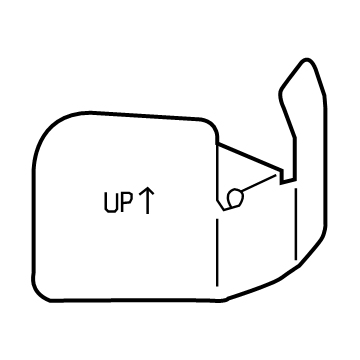 GM 84634154 Transmission Mount Shield