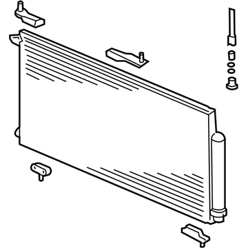 Honda 80110-SCV-A91 Condenser