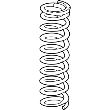 Acura 51401-S3M-A02 Spring, Front (Showa)