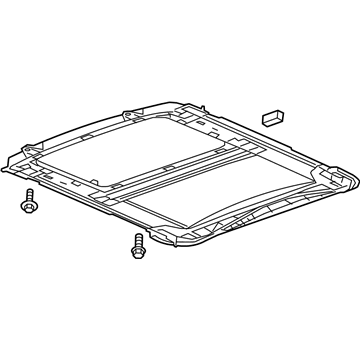 GM 22986958 Sunroof Frame