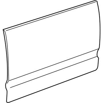 Lexus 67111-30461 Panel, Front Door, Outer RH