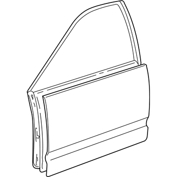 Lexus 67002-3A010 Panel Sub-Assy, Front Door, LH