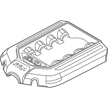 Ford BR3Z-6A949-A Center Cover