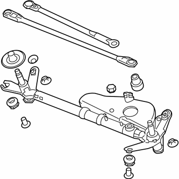 Honda 76530-T3V-A01 Link, FR. Wiper