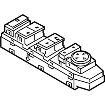 Hyundai 93570-C1010 Power Window Main Switch Assembly