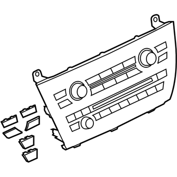 BMW 64-11-9-388-812 Repair Kit, Radio And A/C Control Panel