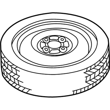 Kia K9965084050 Wheel-Disc, Steel