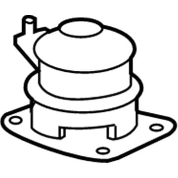 Acura 50830-STX-A02 Rubber Assembly, Front Engine Mounting