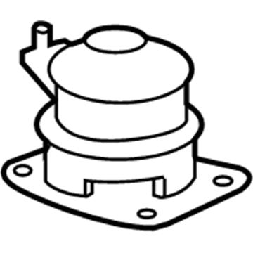 Acura 50810-STX-A02 Rubber Assembly, Rear Engine Mounting