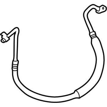 Toyota 88711-42010 Hose, Cooler REFRIGERANT Discharge