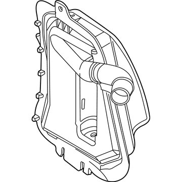 BMW 61-68-8-374-557 Windshield Cleaning Container