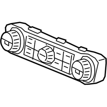 GM 84246526 Dash Control Unit