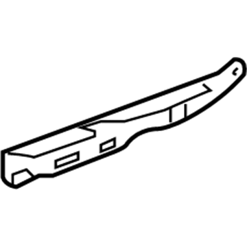 Hyundai 86614-3L000 Bracket-Rear Bumper Side Mounting, RH