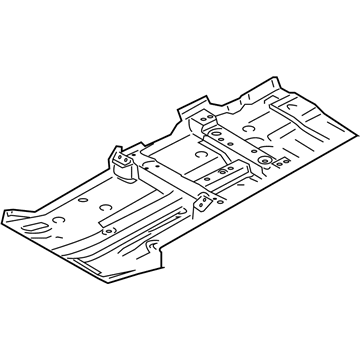 Nissan G4321-EM3MA Floor-Front, LH