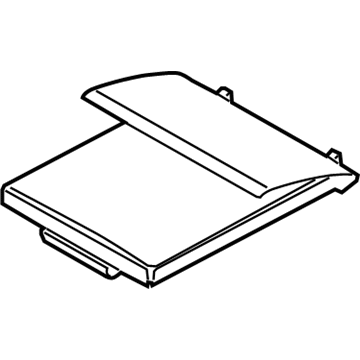 BMW 52-20-7-135-837 Cover, Armrest Basis High Leather