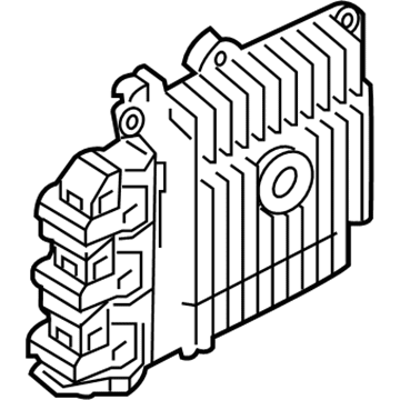 Nissan 23703-EZ32B Engine Control Module-Blank