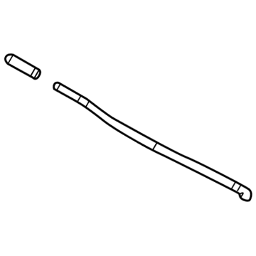 GM 13493607 Lock Rod