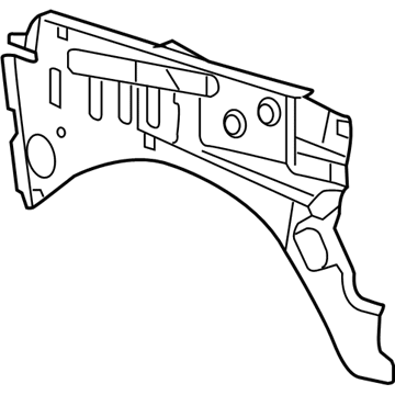 Mopar 55177018AP Panel-Fender
