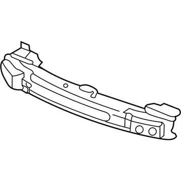 Honda 71130-SDA-A00ZZ Beam, FR. Bumper