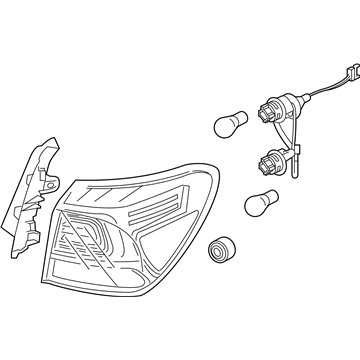 Kia 92401H9000 Lamp Assembly-Rear Combination