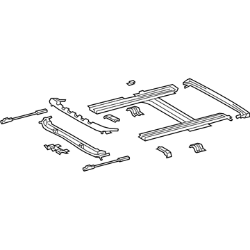 Toyota 63203-0C030 Sunroof Frame