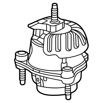 GM 84675417 Mount