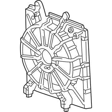 Acura 19015-PGK-A01 Shroud