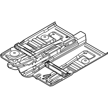 Ford 8A8Z-7411135-A Front Floor Pan