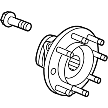 GM 84459703 Hub & Bearing