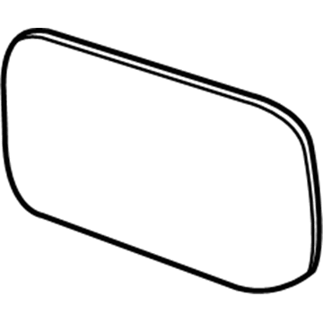 Nissan 96366-EA00A Door Mirror Glass LH