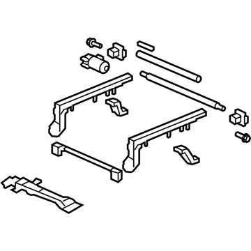 Honda 81200-SZA-A41 Device, R. FR. Seat (4 Way)