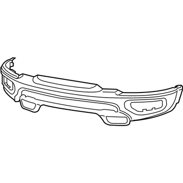 Mopar 6VZ40GXHAA Bumper-Front