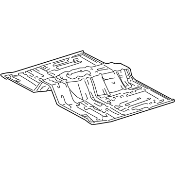 Toyota 58111-35040 Front Floor Pan