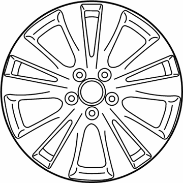 Infiniti D0C00-1MM1A Aluminum Wheel
