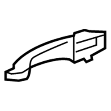 Mopar XU57DV6AD Handle-Exterior Door