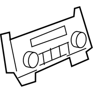 GM 15928223 Dash Control Unit