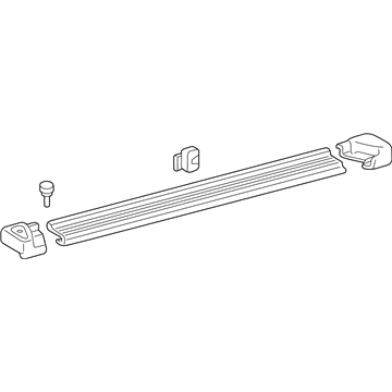 Toyota 51083-35140-G0 Step Sub-Assembly, RH