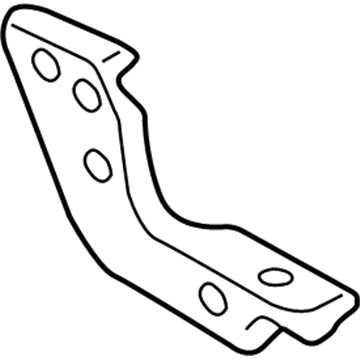 Toyota 51798-35070 Running Board Mount Bracket