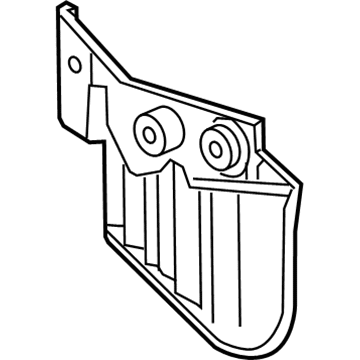Honda 74485-T7W-A00 Strake L, Rear