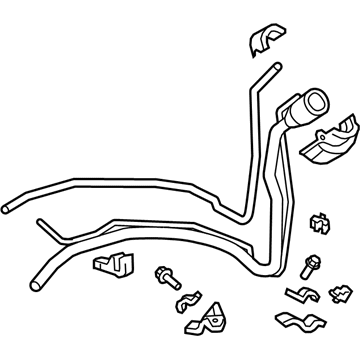 Lexus 77210-0E030 Pipe Sub-Assy, Fuel Tank Filler