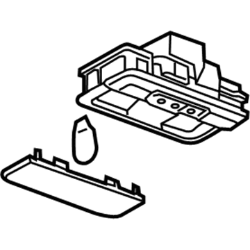 GM 22964361 Map Lamp