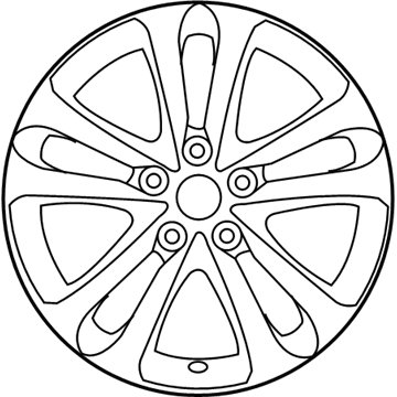 Infiniti D0C00-3EV1A Aluminum Wheel