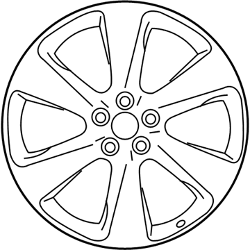 Infiniti D0C00-1CA4A Aluminum Wheel