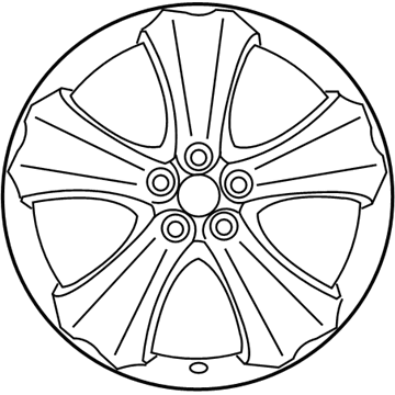 Infiniti D0C00-1WW8A Aluminum Wheel