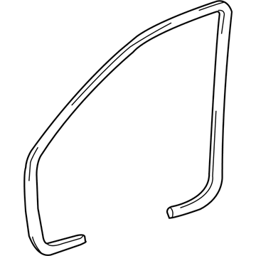 Kia 821202G000J7 WEATHERSTRIP-Front Door Body Side